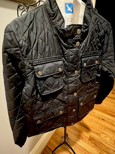 NEW GAP Girl's Quilted Jacket Size Large Plus Black Lightweight US 10-11 - Picture 5 of 7