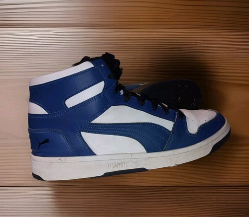 PUMA Rebound Lay-up (389786-01) Uomo BB Sneaker Elektro Blu e Bianco Taglia 12. - Foto 7 di 18