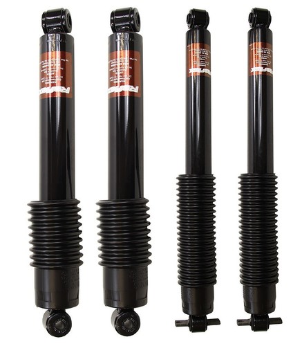 Monroe Shock Absorber Complete Set Of 4 – Front & Rear Kit For Chevy/GMC 4WD Pickups – Gas-Charged Direct Replacement
