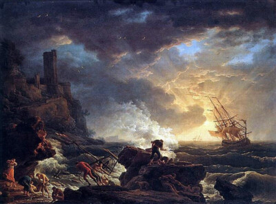 high quality oil painting handpainted on canvas ''Shipwreck''