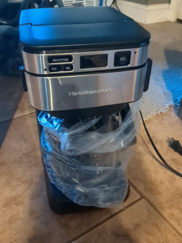 Hamilton Beach Programmable Coffee Maker, 12 Cups 46310 eBay