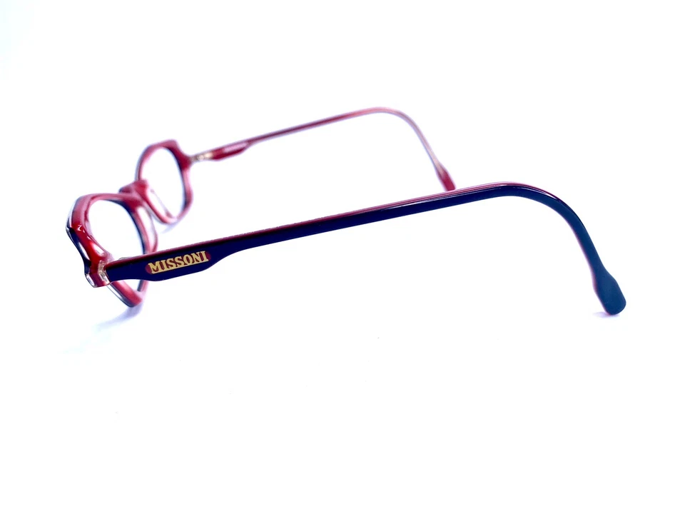 Gafas Missoni Petite Negro Rojo Ojo de Gato Marco Ovalado 0283 404 49 17 135 Foto 3 de 4