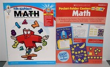 Grade K-1  Lot of 2 student books -Math