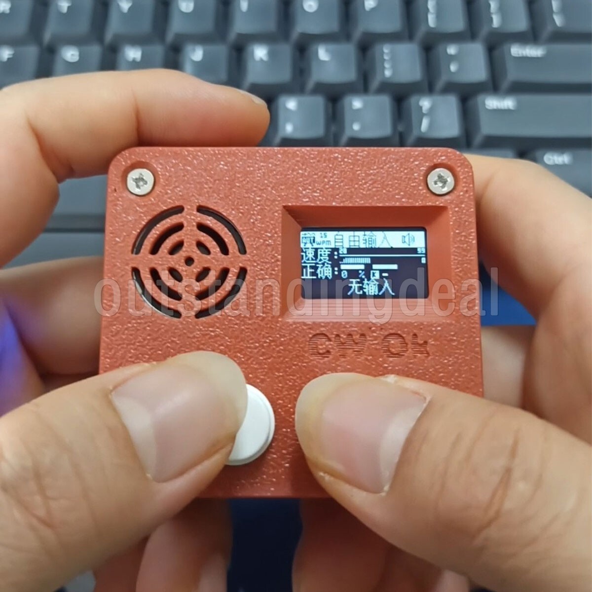 エンダモロジー　キーモジュール　ヘッド NEW 3D Printed Morse Code Trainer Dual-paddle Automatic CW Key