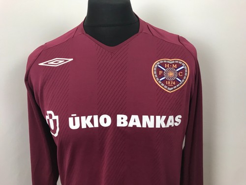 Heart Of Midlothian football shirt Medium 2008 - 2009 Hearts Home Soccer Jersey - Picture 6 of 6
