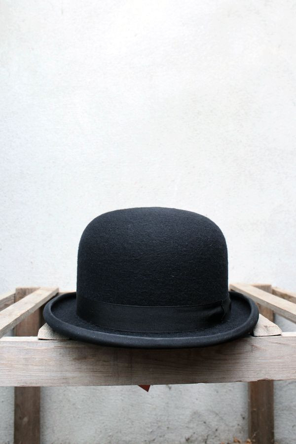 Black Bowler Hat by Christys' of London – 100% Wool Felt, Made in UK