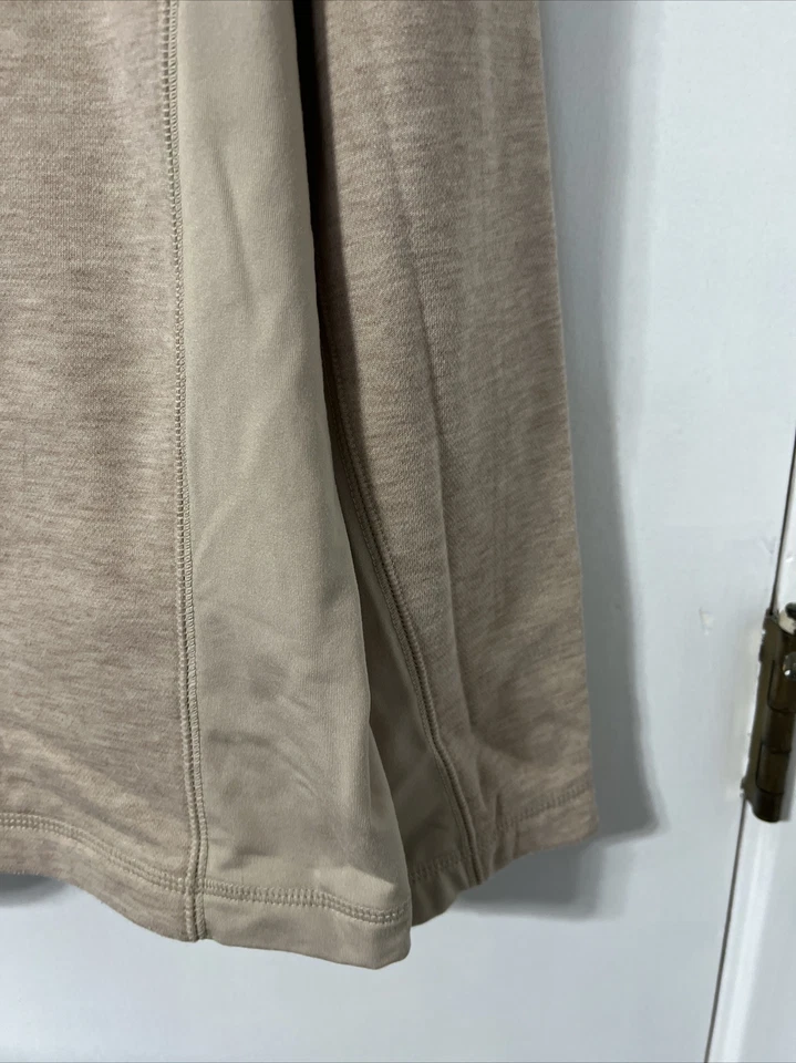 Pulôver masculino Walter Hager essencial mistura de lã bege tamanho grande - Imagem 4 de 4