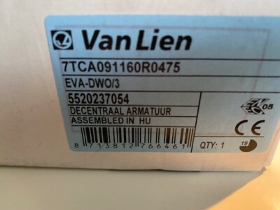 Van Lien Evago Noodverlichtingsarmatuur LED IP54 7TCA091160R0475