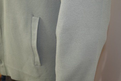 $189 Club MONACO Cardigan in Grey Size XL Cotton - Picture 4 of 10
