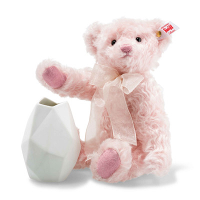 Rosenteddybär mit Vase von Steiff - EAN 006760 ******SONDERANGEBOT****
