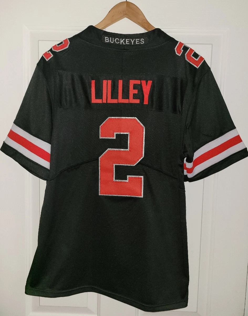 Ohio State Buckeyes Nike Big 7 Football Jersey Mens Large Black