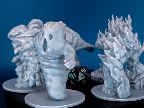 Elemental Pack | Random Encounter | 5 Miniatures - 28mm Scale DnD D&D - Bild 9 von 11