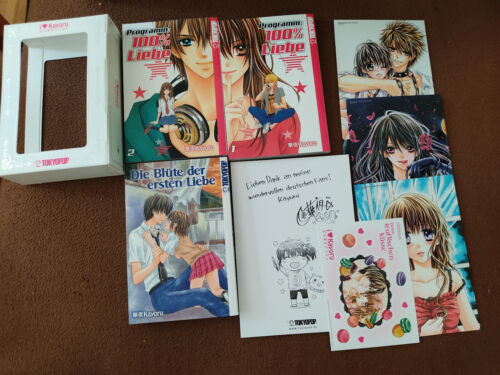 Manga I Love Kayoru 3 Manga (Schuber/ Postkarten) + Trostshikishi + Sticker - Bild 1 von 4