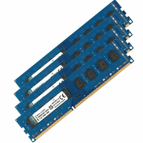 Kingston 32GB 16GB 8GB DDR3 1600MHz PC3-12800 KVR16N11/8 Desktop Memory Lot Blue - Picture 5 of 15