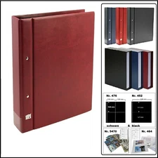 Postcard Album Ring Binder A4 Compact Red SAFE 480 2 Empty - For Postcards