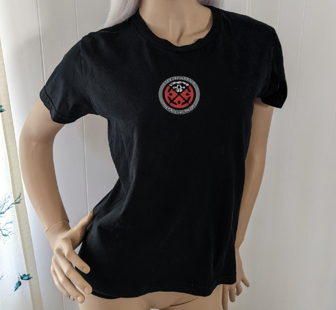 Life of Agony Ladies Concert Tee Shirt 2003 River… - image 1