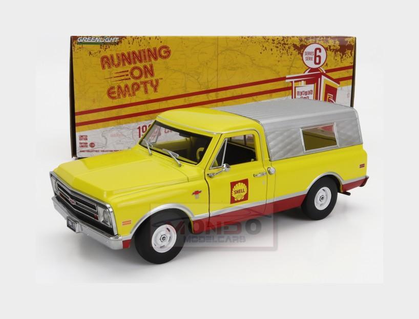 GREENLIGHT グリーンライト CHEVROLET C10 シルバラード 1:24 GREENLIGHT Chevrolet C-10 Pick-Up Shell 1968 Yellow