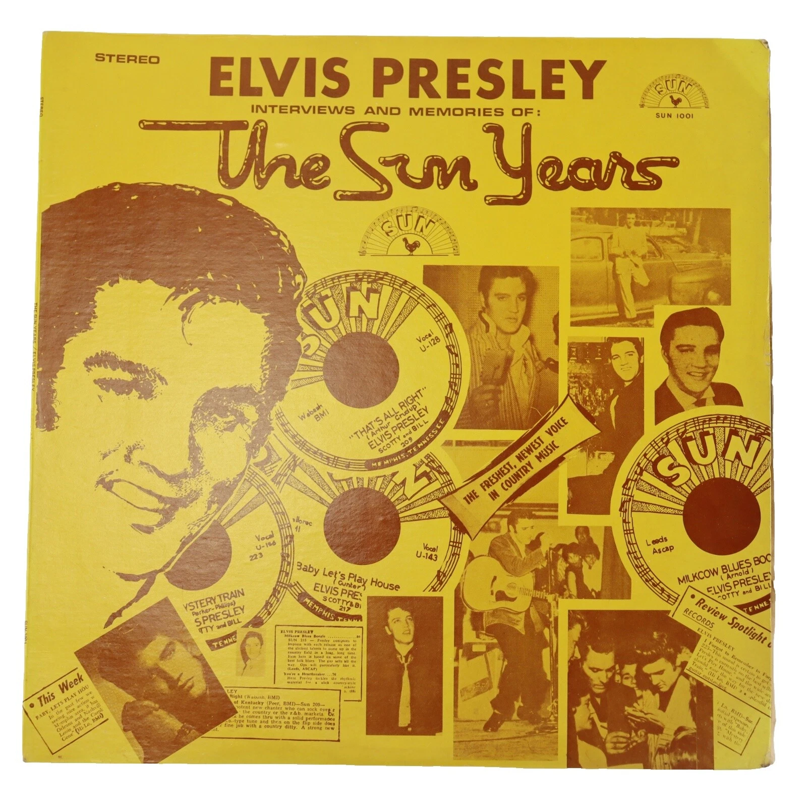 Discos de vinilo de comedia de 33 RPM de Elvis Presley