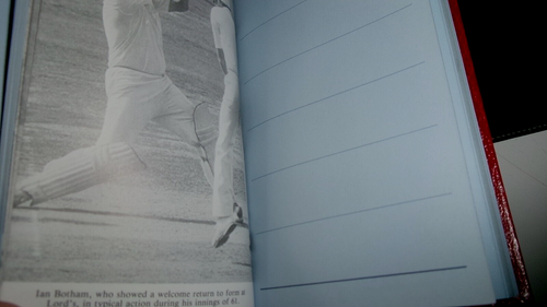 C. 1983/84 MCC Cricket Diary (8 photos ) Maps of Underground ,Lords etc. EXC . - Picture 14 of 17