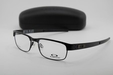 NEW OAKLEY OX5038-1153 METAL PLATE TITANIUM BLACK AUTHENTIC EYEGLASSES 53-18