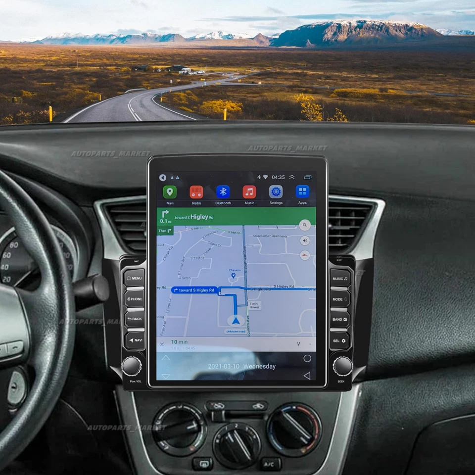 9.7" Carplay For Nissan Sentra 2016-2019 CAR Radio Stereo Android13 GPS NAVI - Imagem 2 de 4