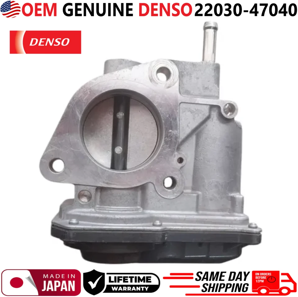 Cuerpo de acelerador DENSO GENUINO para Toyota Prius C 2012-2019 1,5 L I4, 22030-47040 Foto 2 de 4