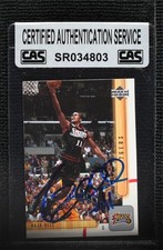 CAS Certified 2001-02 Upper Deck Raja Bell #129 Sealed Auto mm8