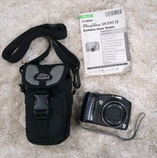 Canon PowerShot SX110 IS Digital Camera 8MP 10x Optical Zoom  User Guide  Case