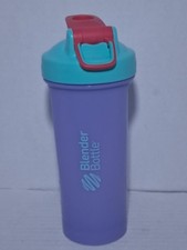 Blender Bottle Classic V2 Shaker Bottle Neon Purple Teal Pink 90s Retro 28Oz
