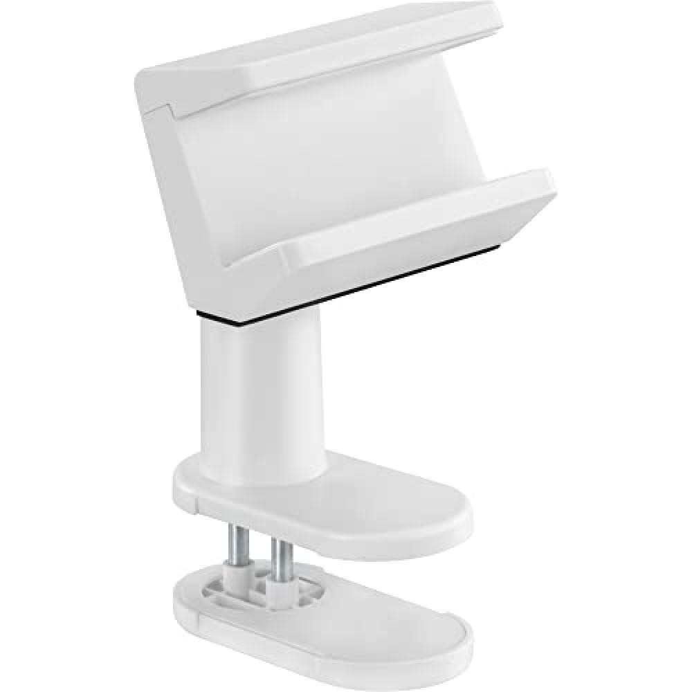 InLine Morsetto da Tavolo Bianco per Ciabatta Girevole - Supporto a Molla