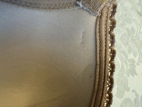 Wacoal Bra Size 34G Reveal Contour Underwire Bra 853115 Beige Lace - Picture 8 of 9