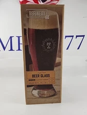 Refinery and Co. Over Sized Pilsner Beer Glass 55 oz. 1.6 liter New In Box