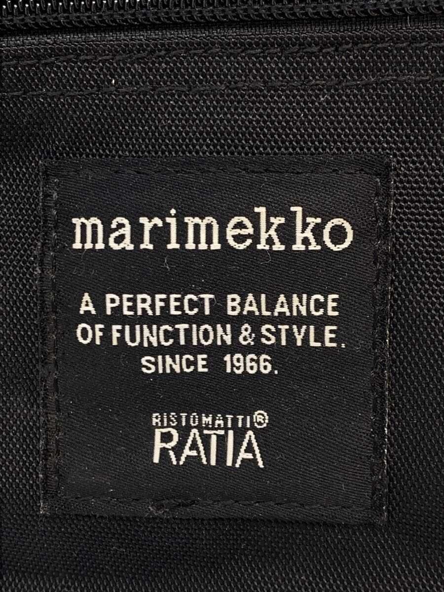 marimekko Backpack PVC BLK Solid - image 5