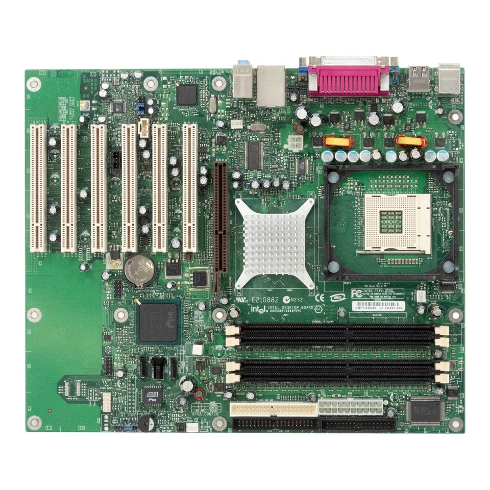 Scheda Madre INTEL D865GBF / D865PERC SOCKET 478 DDR ATX C25843-409 - Immagine 2 di 3