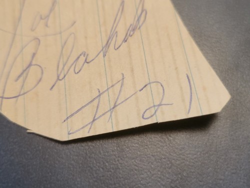 Joe Blahak signed Autogramm handsigniert New England Patriots Minnesota Vikings - Bild 5 von 6