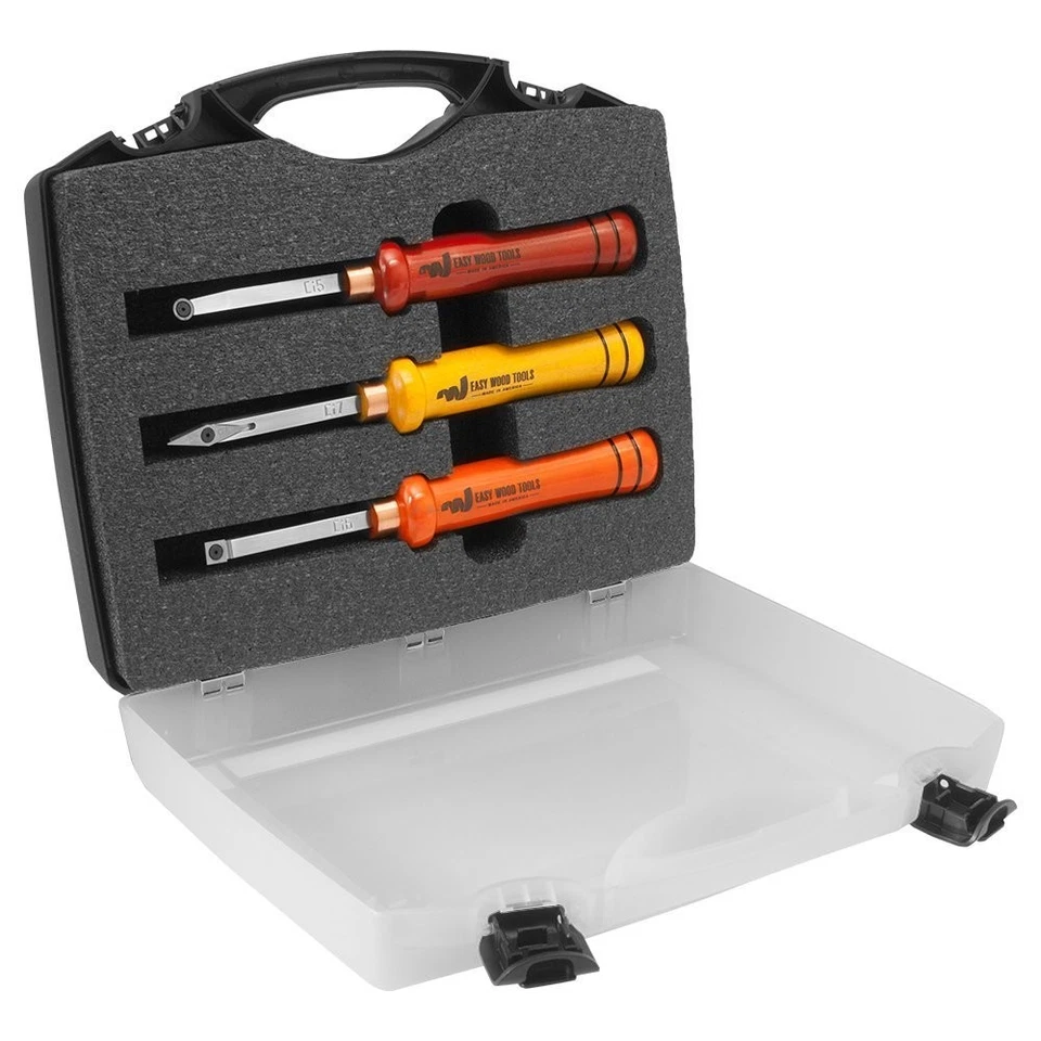 3 Piece Carbide Micro Turning Set by with Bonus Rougher Carbide Cutter - Image 2 of 4