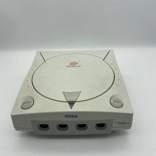 Sega Dreamcast White Console Only- Tested & Works!  HKT-3020
