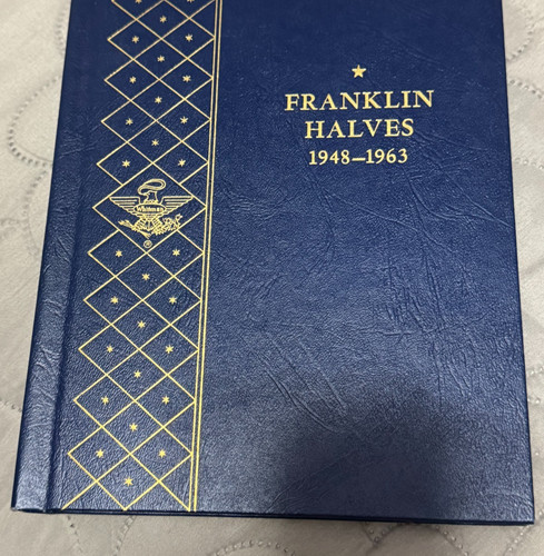 Whitman Franklin Halves Album - 1948-1963