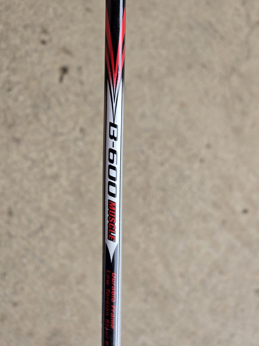 Yonex B-600 MUSCLE badminton racket. No Cover HIT THAT BIRDDIE! | eBay