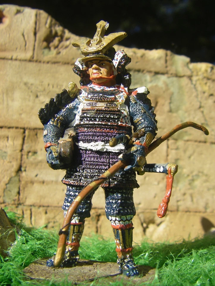 Collection Soldat SAMOURAIS : Le DAIMYO Mouri MOTONARI (1497-1571)....no 18 - Photo 2/4
