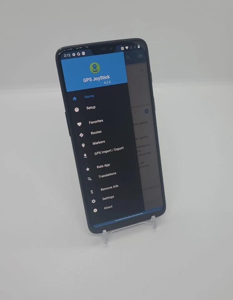 Localização Spoofing OnePlus 6T 128GB 8GB RAM enraizado Pokémon Go Gaming A6013 preto - Imagem 3 de 4
