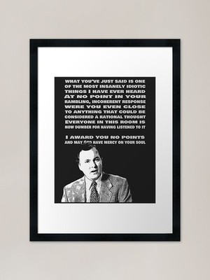 Rationaler Gedanke Gerahmter Kunstdruck Gerahmtes Wandbild Poster Leinwanddruck Bild