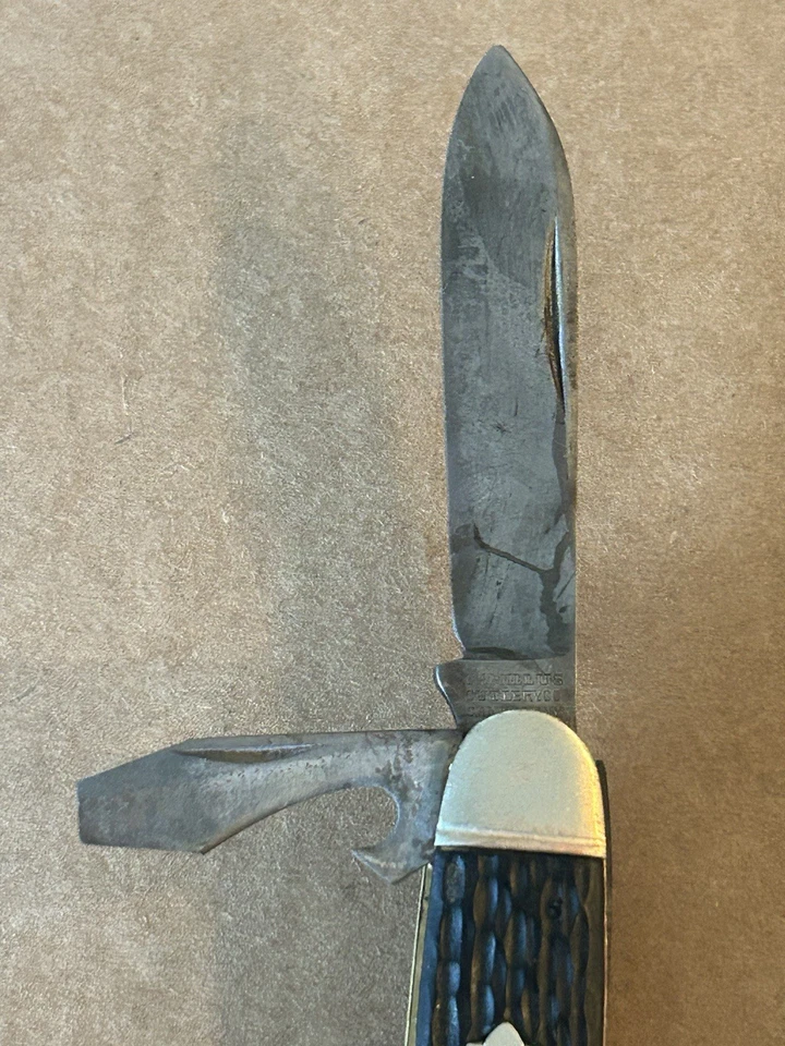 Vintage Camillus Cutlery Co Camillus New York USA Pocket Knife. Can Opener. - Image 3 of 4