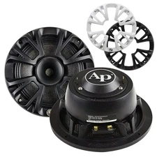 (2) AUDIOPIPE APMP-623CHF 6.5" 250W RMS CAR COMPRESSION MIDRANGE LOUDSPEAKERS