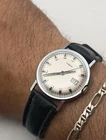 Vintage Timex Mercury Calendar 1976 M25 Mechanical Watch Great Britain 34mm