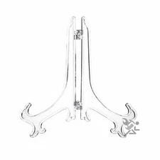 OnFireGuy 25pcs 7" Frosted Folding Easel Display Stands for 7" to 9" Items