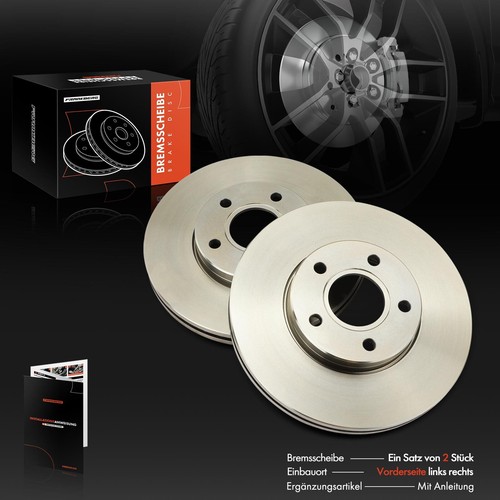 Discos de freno delanteros Ø278 mm ventilados para Ford C-Max Focus II Volvo C30 S40 II V50 - Imagen 8 de 8