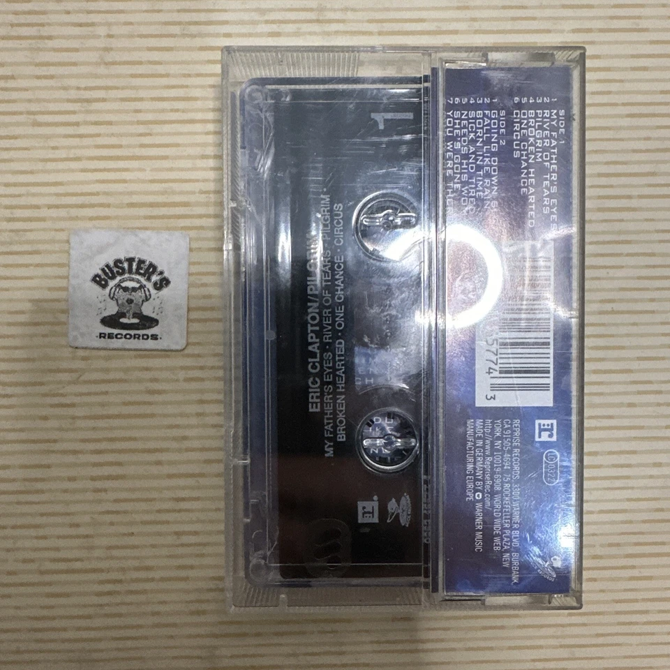 ERIC CLAPTON - PILGRIM CASSETTE TAPE - Image 2 of 4