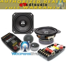 CDT AUDIO CL-41/25 PRO CLASSIC 4" COMPONENT SPEAKERS MIDS TWEETERS CROSSOVERS 