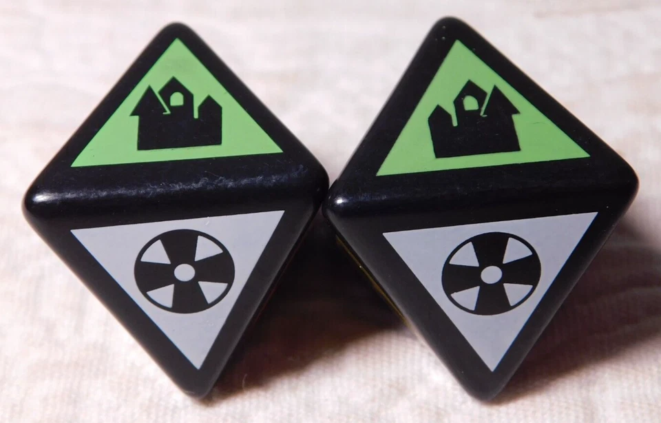 4 Harry Potter Scene It? 1st & 2nd DICE Board Game Replacement Parts lot - Image 2 of 4